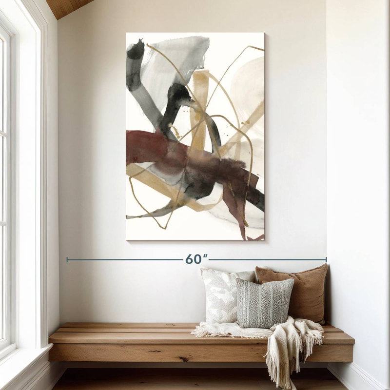 Avery Bourgogne Interjection I, H 48 po x l 32 po