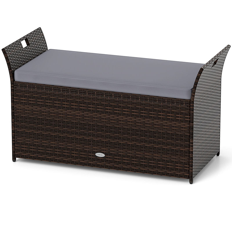 Costway 125cm W 260L Storage Bench