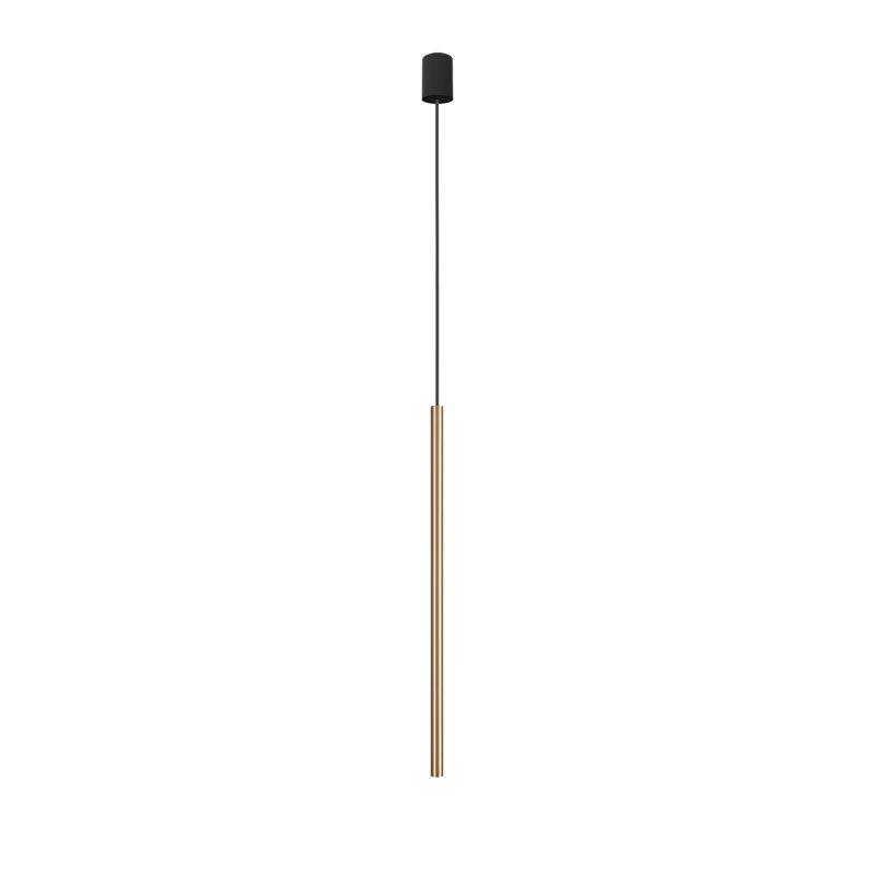 Helmi 1 - Light Black Pendant, Brass, Brass