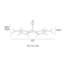 Kryptonite 18 - Light Dimmable LED Sputnik Modern Linear Chandelier