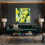Art mural sur toile beige Fruit Sudachi-481161270