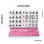 Jeu de Mahjong traditionnel chinois 144 + 2 pièces de rechange-114554706