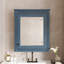 Armoire de rangement de salle de bain murale 24 po x 27 po avec miroir, armoire à pharmacie avec tablette réglable en hauteur, armoire de rangement au-dessus de la toilette-1237125829