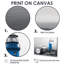 Photo de phare monochrome bleu en hiver I - salon d'art mural de phares-1555156677-1555156700