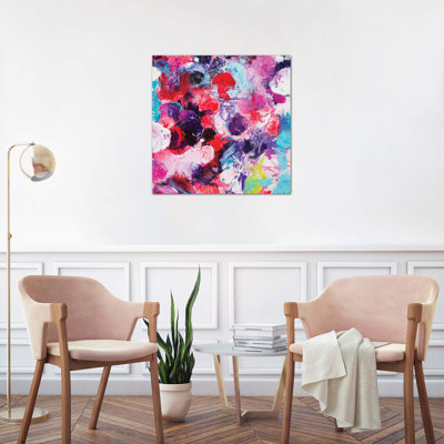 Beautiful Accidents XIII - Wrapped Canvas Painting