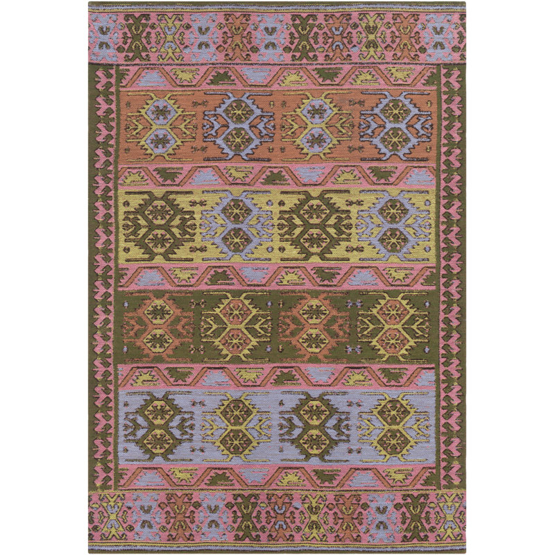 Wald Southwestern Indoor / Outdoor Rug, Rectangle 2' x 3'