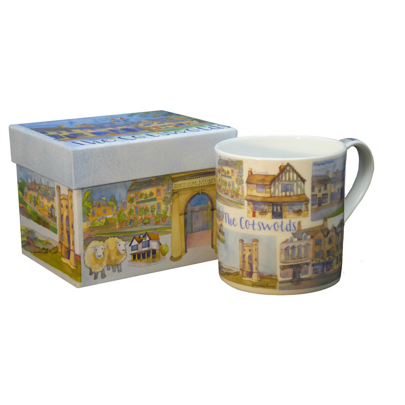 Brady Bone China Coffee Mug