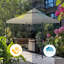 Toile de remplacement pour abri de jardin pour abri de jardin à 2 niveaux Crescent TJSG081-106878517-106878518
