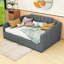 Lit de jour rembourré en bois avec rangement inférieur-487631162-487631160