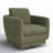 Ramel 33'' Wide Swivel Armchair-96025853