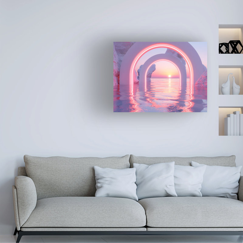 Art sur toile zen, H 14 po x l 19 po