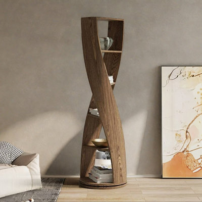 Creative Rotating Bookcase