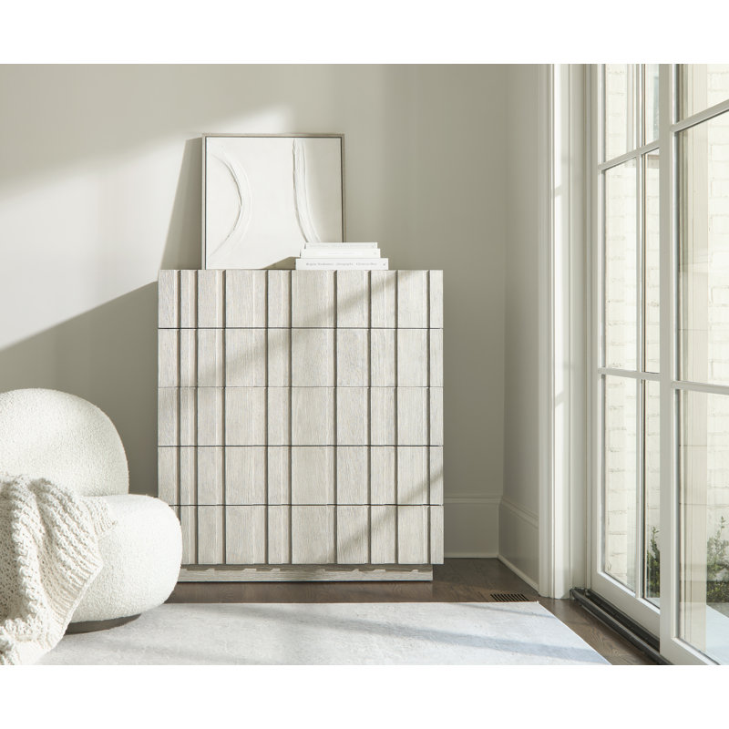 Tempo 5 - Drawer Solid Wood Dresser