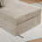 63.4" W Slipcovered Upholstered Chenille Chaise Lounge-1047995098