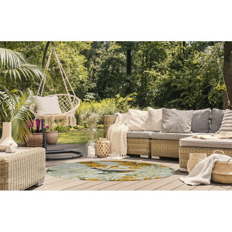 Clairemarie Chenille Indoor Rug, Rectangle 4' x 6'