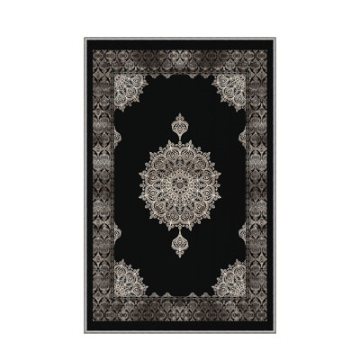 Antibacterial Hall Carpet, 39.4 x 59.1 inches | 100% Polyester, 0.4 in Pile Height, Non-Slip PVC Felt Dot Underside | Machine Washable, 3D Digital Printing, Durable & Stylish for Modern Home Décor