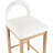 Conrad Letcher Velvet Counter Stool-379838284