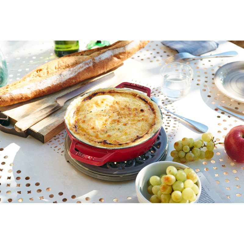 STAUB Cast Iron Fry Pan, Cherry, 20cm