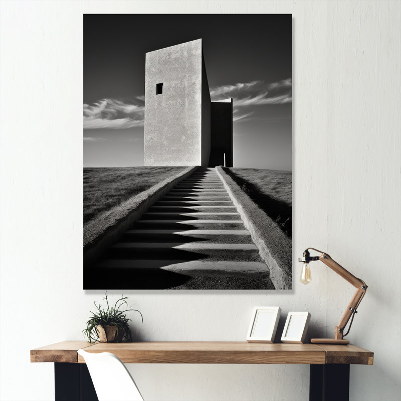 Noir et blanc, photo I - Tours, reproduction d'art mural, H 44 po x l 34 po, Toile tendue
