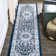 Arignote Modern Persian Floral Blue/Navy Rug