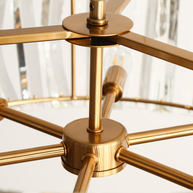 6 - Light Dimmable Chandelier