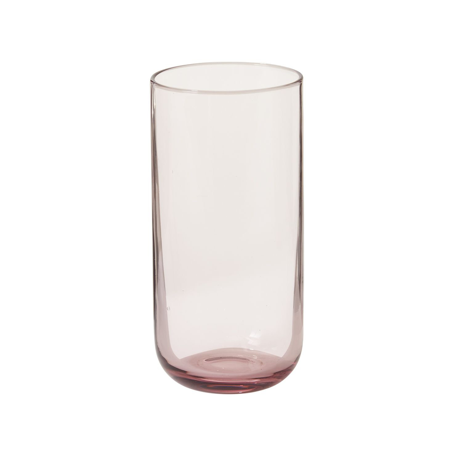 Ande 12oz. Handmade Drinking Glass, Purple
