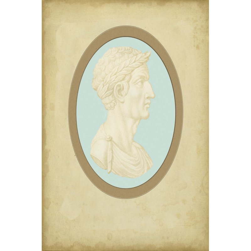 Spa Cameo III by F. Bartolozzi - Wrapped Canvas Print, 46cm H x 30cm W x 3.8cm D