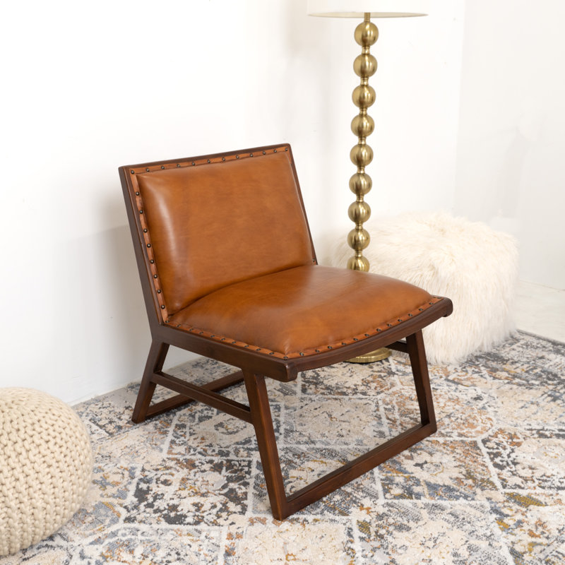 Chaise longue Kaydrie, Marron clair