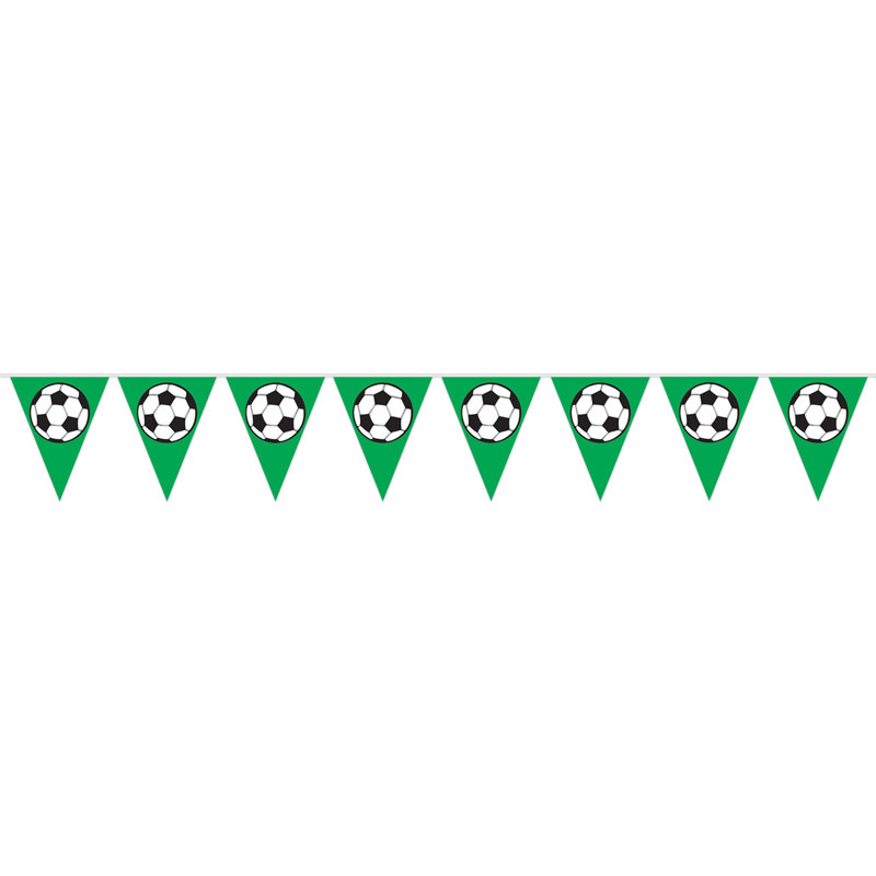 Soccer Ball Pennant Banner