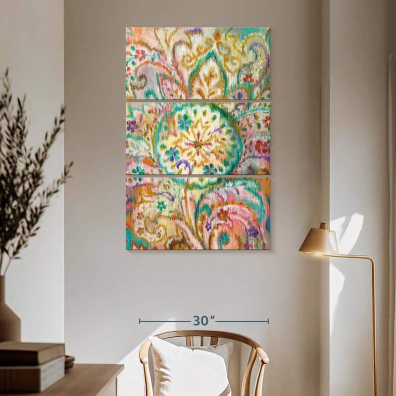 Cachemire Kerner Boho I, H 65 po x l 42 po