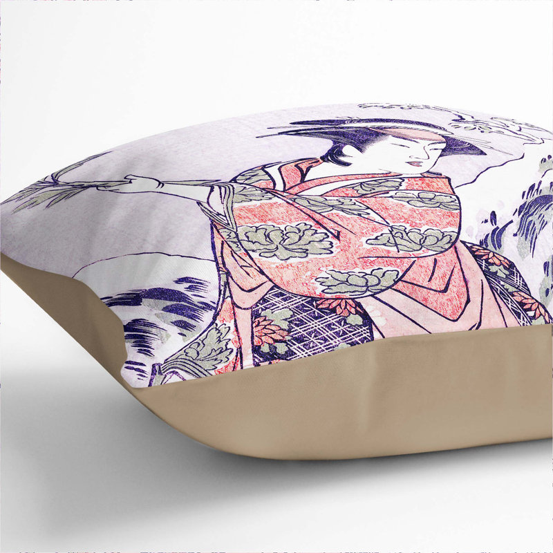 Square Cushion, 55cm H x 55cm W x 20cm D, Stone