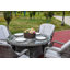 Ensemble repas pour 4 personnes avec coussins Algird Square-25359343