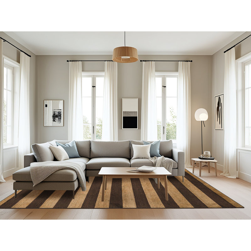 Tapis abstrait moderne 5299, Rectangle 8 pi x 12 pi