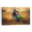 " Motocross Action Rider Contemporary Architecture Wall Art Print " Print-161829954