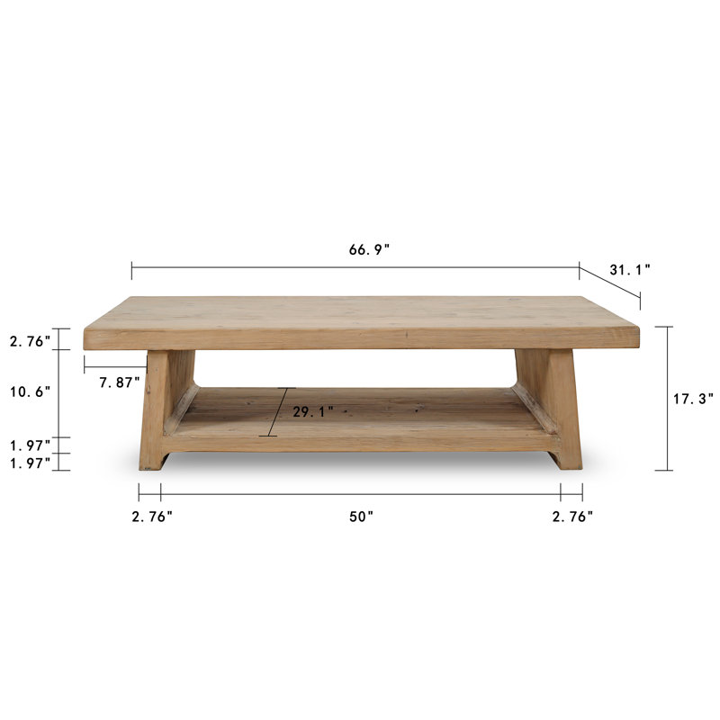 Ravenna Solid Wood Coffee Table