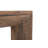 Wood Strips Console Table Natural H 35.5" & L 59" - Natural