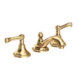 Amisa Widespread Bathroom Faucet with Drain Assembly