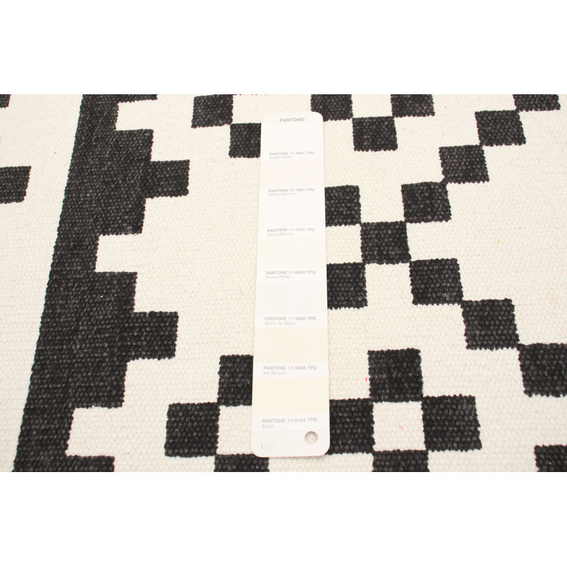 Hitchcox Wool Geometric Indoor Rug