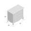 Bachelor-chest 3 tiroirs Chatelet-71298294