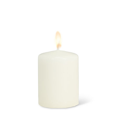 Unscented Pillar Candle