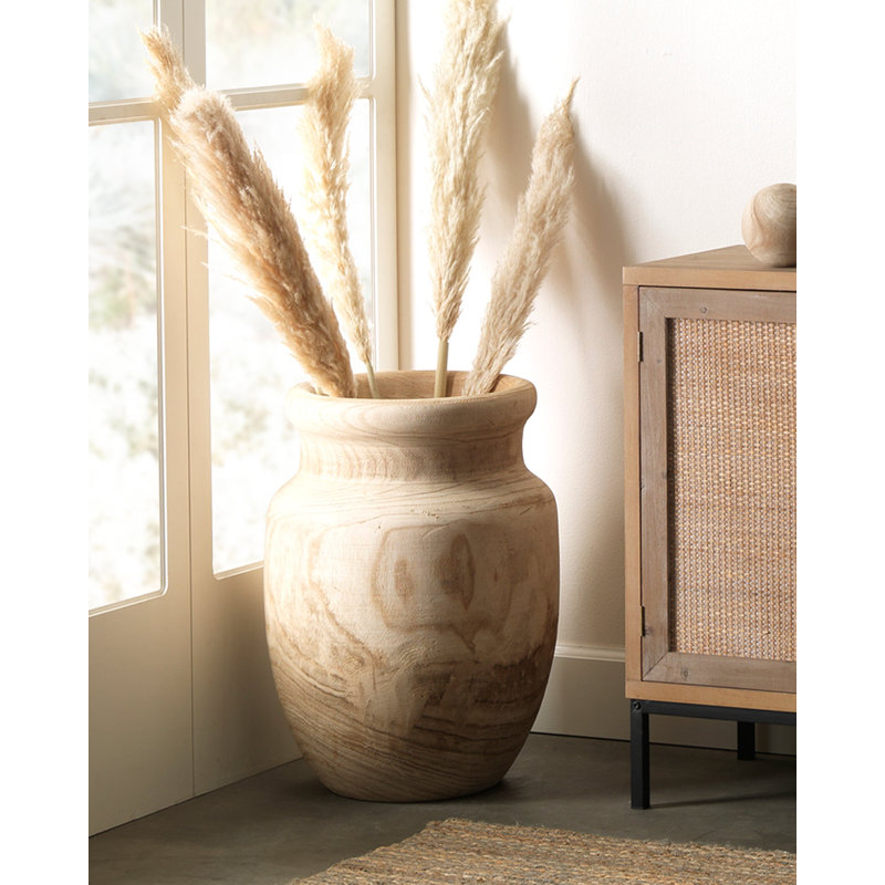 Handmade Wood Table Vase