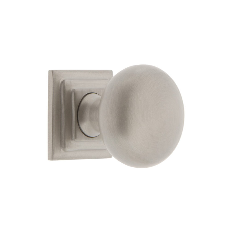 Fifth Avenue Cabinet Knob, Satin Nickel