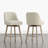 Swivel Upholstered Counter Stool-1097643458