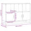 Sideboard 100X35x76 Cm Engineered Wood-1194390460