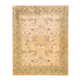 Classic One-of-a-Kind 8'4" X 10'3" Hand Knotted Area Rug