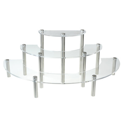 3-Tired Acrylic Cupcake & Cake Pop Stand