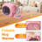 Desktop Space Heater With Hidden Mug Warmer, Electric Indoor Heater With Dual Heat Settings, Compact Personal Heater For Home Office & Bedroom, Pink-122285935