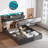 Kamdin Upholstered Platform Bed-1386758011-1386758004