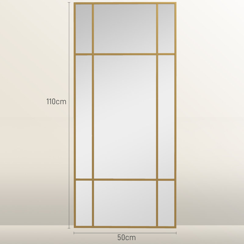 Foushee Metal Rectangle Mirror