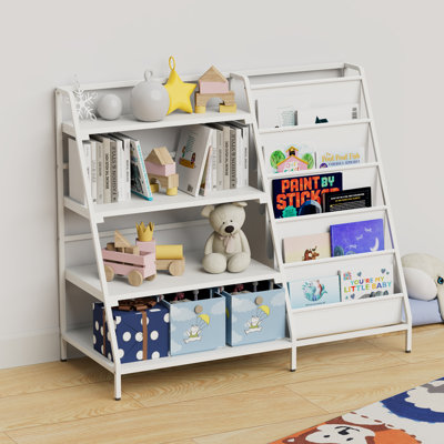 80cm H x 90cm W Metal Bookcase
